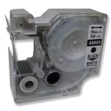 DYMO 45803 Label Tape Black on White