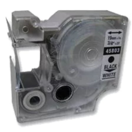 DYMO 45803 Label Tape Black on White