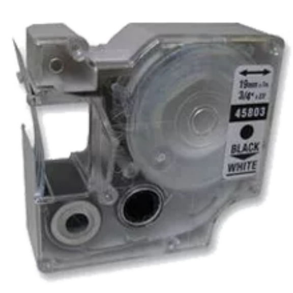 DYMO 45803 Label Tape Black on White