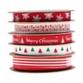 thumbnail image 2 of ZhyrZng Christmas Decorations Ribbon For Gift Wrapping Christmas Tree Decoration 25YD Christmas Ribbon 10mm Multi Supplies Party Gift Ribbon Colorful, 2 of 8