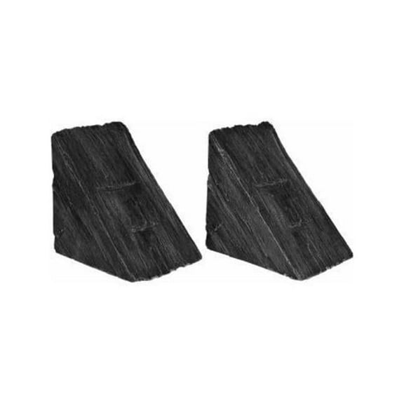 Lexington Hearth RB-C-LH-EC Rustic Corbel Fireplace Mantel, Eclipse - Set of 2
