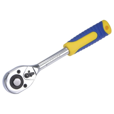 

Uxcell 1/2 Drive Ratchet Socket Wrench 24 Tooth Quick Release Reversible Repair Tool