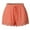 Orange, variant on GEWSEY Women Floral Lace Trim Shorts Casual Summer Shorts Plus Size High Waist Drawstring Dressy Shorts Trendy Beach Clothes Orange, 4XL