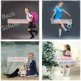 thumbnail image 4 of Kids Knee High School Socks -3 Pairs Girls Cotton Socks Plain Children Black White School Socks 1-16 Years, 4 of 6