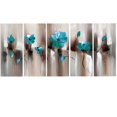 thumbnail image 1 of Design Art - Fleurs Verte émeraude- Toile Tendue, 1 of 2