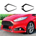 thumbnail image 5 of Divisor de parachoques de automóvil Spoiler Molduras decorativas Canard de luz antiniebla para Fiesta MK6 2012-2017 Negro brillante, 5 of 5