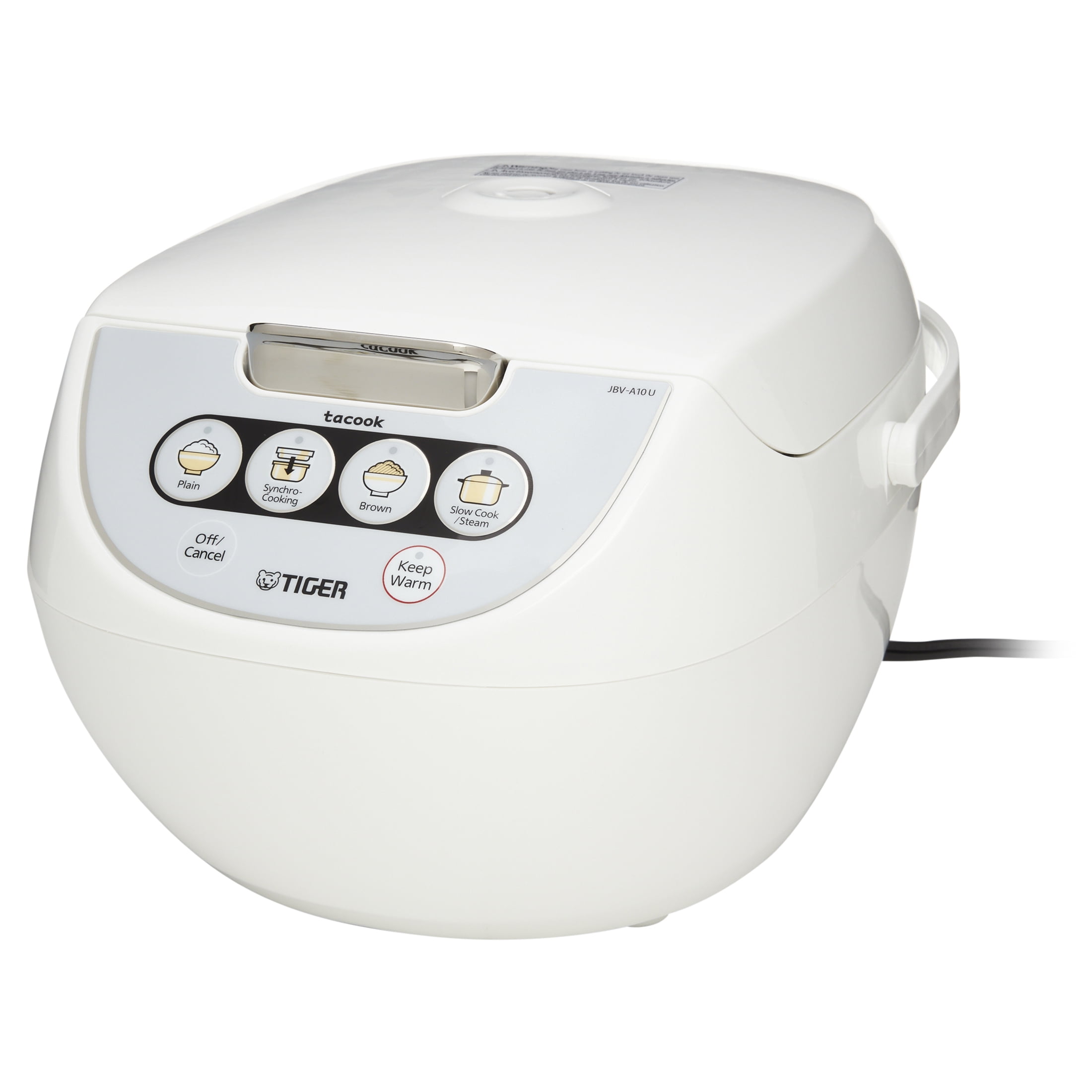 TIGER JBV-A10U 5.5-Cup (Uncooked) Micom Rice Cooker with Food