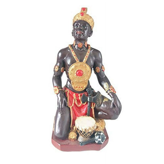 Orisha Shango Chango Statue - African Estatua (5 Inch)