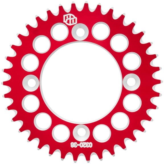 Primary Drive Rear Aluminum Sprocket 38 Tooth Red For Honda XR70R 2000-2003