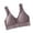 Brown, variant on Women Padded Sports Bra Full-Coverage Bra Feature V-Neck Full-Figure Bra Style W-11 Brown XL