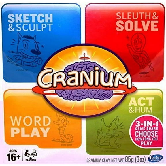 Cranium 3In1 Game Board (2014) 600 Cards