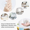 thumbnail image 7 of 350ml Automatic Foam Soap Dispenser, Touchless Sensor, Waterproof, Wall-Mounted or Desktop, Battery-Powered, Bathroom Kitchen, 7 of 7