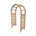 thumbnail image 5 of Vita 47 in L x 24 in W x 89 in H Rosewood Cedar Arbor, Golden Brown, VA68894, 5 of 9