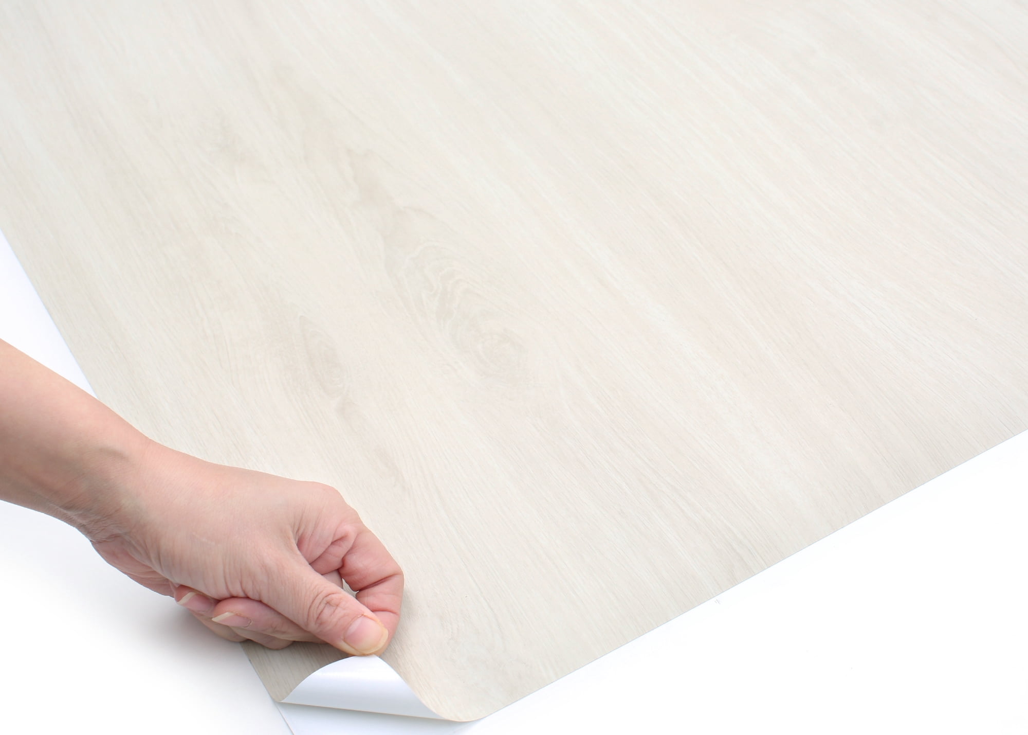 ROSEROSA Peel and Stick PVC Faux Wood Self-Adhesive Wallpaper Covering Counter Top Shelf Liner Luxury Wood 2.00 Feet(W) X 6.56 Feet(L)