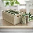 thumbnail image 4 of Sorbus Wooden Box for Pantry Cabinet Organizer, Natural, 3 Count, 4 of 8