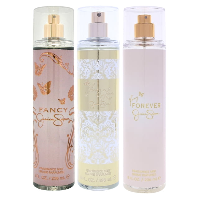 Perfume Jessica Simpson Fancy Kit para mujer, juego de 3 piezas