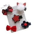 thumbnail image 5 of Walbest 5PCS Pet Hair Clip, Cat Cute Bowknot Hairpins Dog Bows Hair Accessories with Clip Lovely Styles Small Middle Hair Bows Topknot for Pets Dogs Puppy Cats Kitty Kitten, 5 of 7