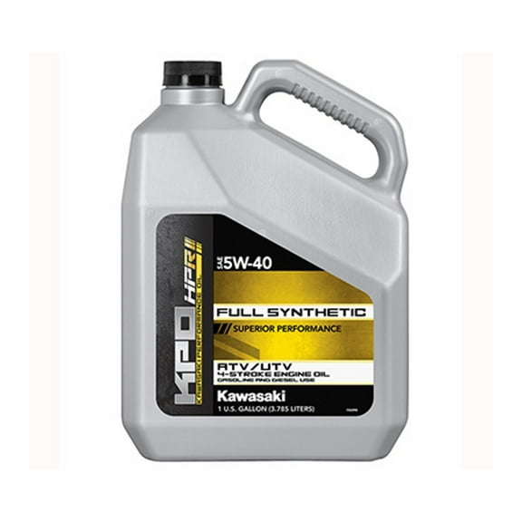 Kawasaki KPO UTV & ATV Full Synthetic 4-Stroke Engine Oil, Gallon 5W40 K61027-500-01G