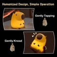 thumbnail image 5 of Cute Lamps, Capybara Gadgets, Capybara Night Light for Children, Animal Silicone Night Light USB Rechargeable, 5 of 5