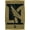 Gold Framed Version, variant on MLS Los Angeles FC - Logo 25 Wall Poster, 14.725" x 22.375"