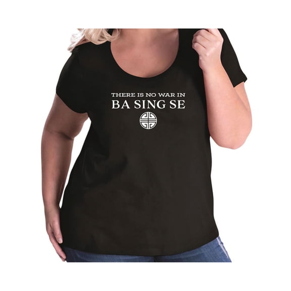 There Is No War In Ba Sing Se Womens Plus Size Scoopneck Tee