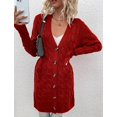 thumbnail image 3 of LAICAIW Womens Cardigan Long Sleeve Cable Knit Sweater Open Front Loose Outwear with Pocket, 3 of 5