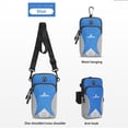 thumbnail image 3 of Adjustable Breathable Armband Phone Holder - Crossbody Pouch for Running/Gym (19x10cm Multi-Pocket Design), 3 of 7