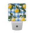 thumbnail image 6 of Yayeee LED Night Light for The Home Plug in With Light Sensors 2 Pack, Light Blue Plaid, 6 of 6
