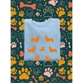 thumbnail image 3 of My Corgi Is Herding! Banner Sweatshirt Men -Image by Shutterstock, Male Medium, 3 of 4