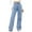 Light Blue-05, variant on REALiKUN Women Wide Leg Jeans High Waist Baggy Jeans Loose Boyfriend Jeans Denim Pants