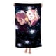 thumbnail image 3 of BEE Y PUPPYCAT Toalla de playa de secado rápido con diseño temático, regalo para mujeres y niñas, ideal para cumpleaños, fans, amantes de la música, uso en la playa o al aire libre, 78 × 150 cm, 3 of 6