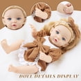 thumbnail image 5 of Darzheoy Baby Dolls for 2 Year Old Girls Baby Dolls 12 inch Dolls Suitable for Children Aged 3 and Above Making Them Happy Gifts Dolls for 3 Year Old Girls Baby Doll Set, 5 of 6