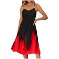 thumbnail image 1 of Vestido de verano sin mangas con cuello en V y estampado informal elegante para mujer OAVQHLG3B Store lin121212, 1 of 5