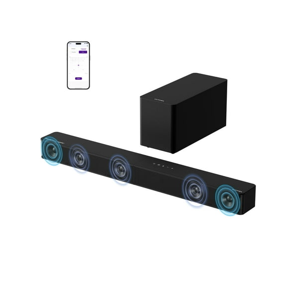 Barra de sonido ULTIMEA Surround de 5.1 canales con subwoofer Dolby Atmos de 300 W