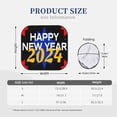 thumbnail image 3 of Saiise Happy New Year 2024 (6) for Foldable Car Sun Shades (2-Pack) Offer Sun Protection with an Easy-fold Design for Convenient Windshield Shading-Large, 3 of 6