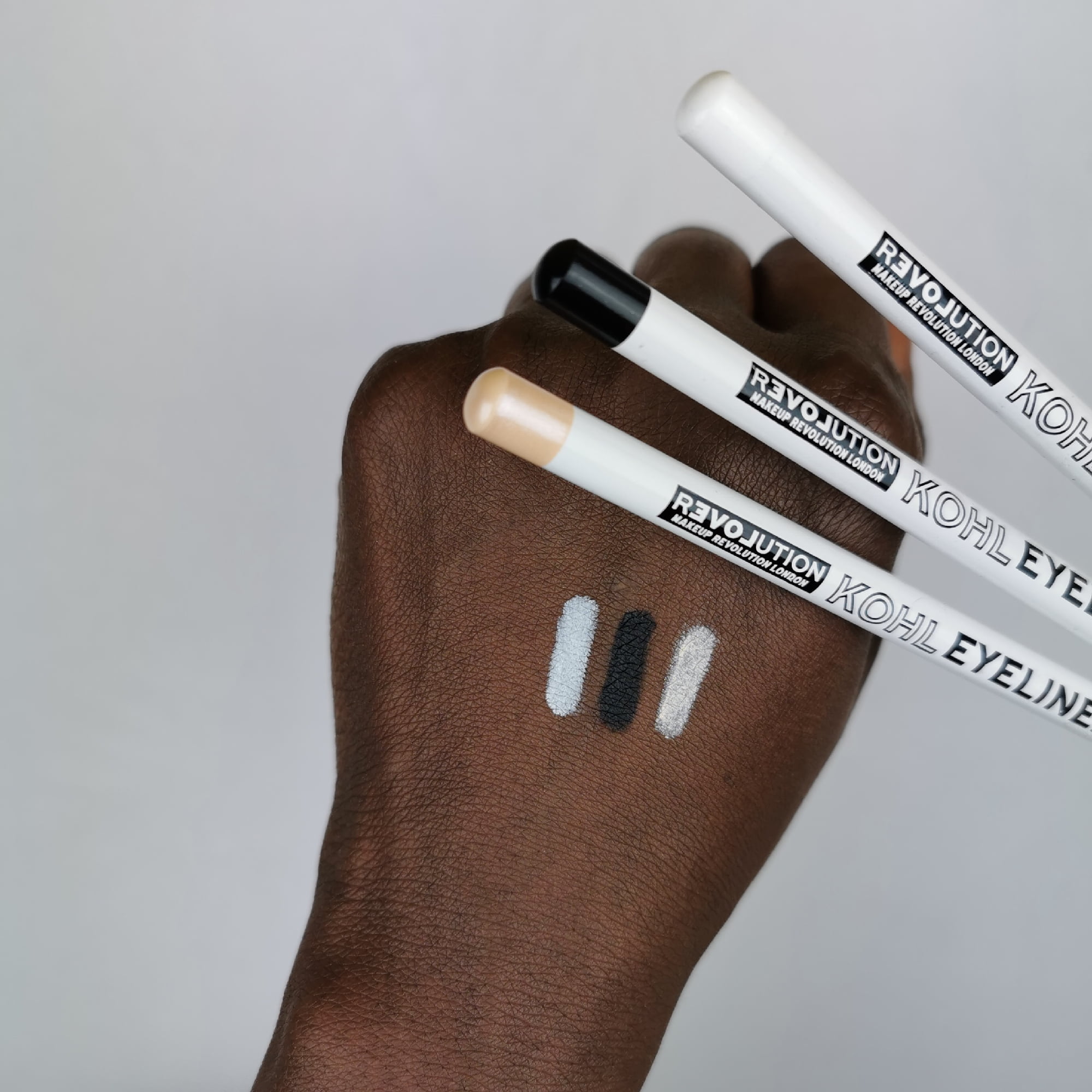 (3 pack) Relove by Revolution Kohl Eyeliner Pencil - Black