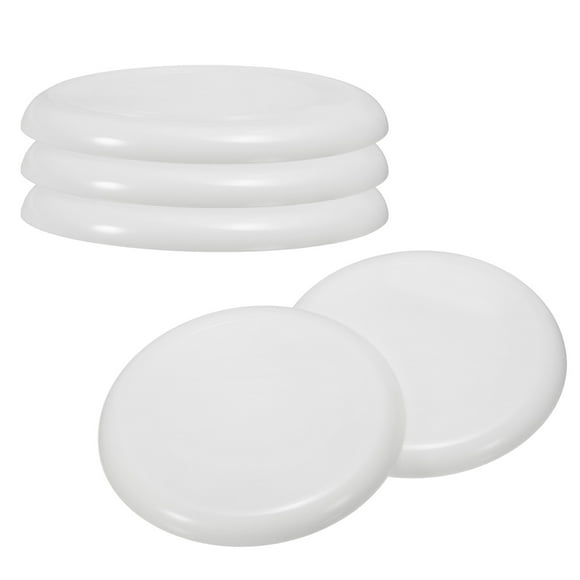 Uxcell Flying Disc, Plastic Flying Disk Flyer for Outdoor Sports Training Playing Lawn Game White