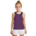 thumbnail image 2 of Ahuyic Summer Girls Top,Toddler Girls Cotton Tank Top,Toddler Kids Boys And Fashion Stripe Print Soft Sleeveless Bottom Camisole, 2 of 5