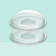 thumbnail image 1 of 2 piezas de recogedor de leche portátil reutilizable para evitar fugas de leche materna durante la lactancia posparto, 1 of 4