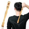 thumbnail image 1 of Qaailabf Double Ball Back Scratcher with Ergonomic Handle - Multifunctional Massage Tool for Hard to Reach Areas - Long Handle Scratching Rake for Seniors and Limited Mobility - Easy to Clean Itch, 1 of 10