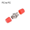 thumbnail image 2 of Unique Bargains Adaptateur de Fibre Optique Type Bride Coupleur FC à FC Connecteur Monomode/Multimode 10 Pcs(Type D), 2 of 3