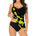 thumbnail image 3 of Womens Tankini Bathing Suit for Women Two Piece Bathing Suits Plus Size Swimsuit Swimsuits Tummy Control Swimwear, 3 of 9