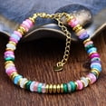 thumbnail image 2 of Dopamine Color Natural Stone Beaded Bracelet, 2 of 2