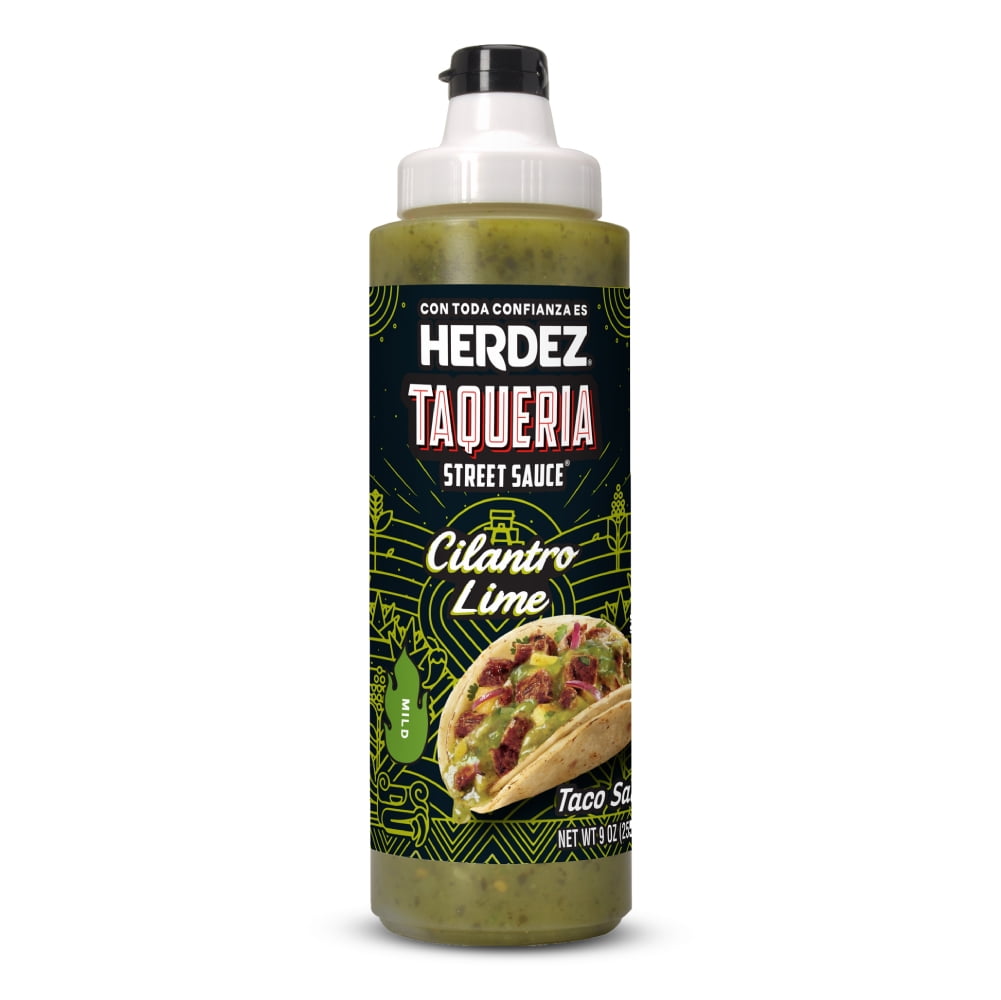 HERDEZ TAQUERIA STREET SAUCE Cilantro Lime, 9 oz
