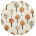 thumbnail image 3 of Ryvnso Autumn Trees Pattern Round Plate Mats Dining Table Placemat Set of 4 for Holiday Decoration, 3 of 7