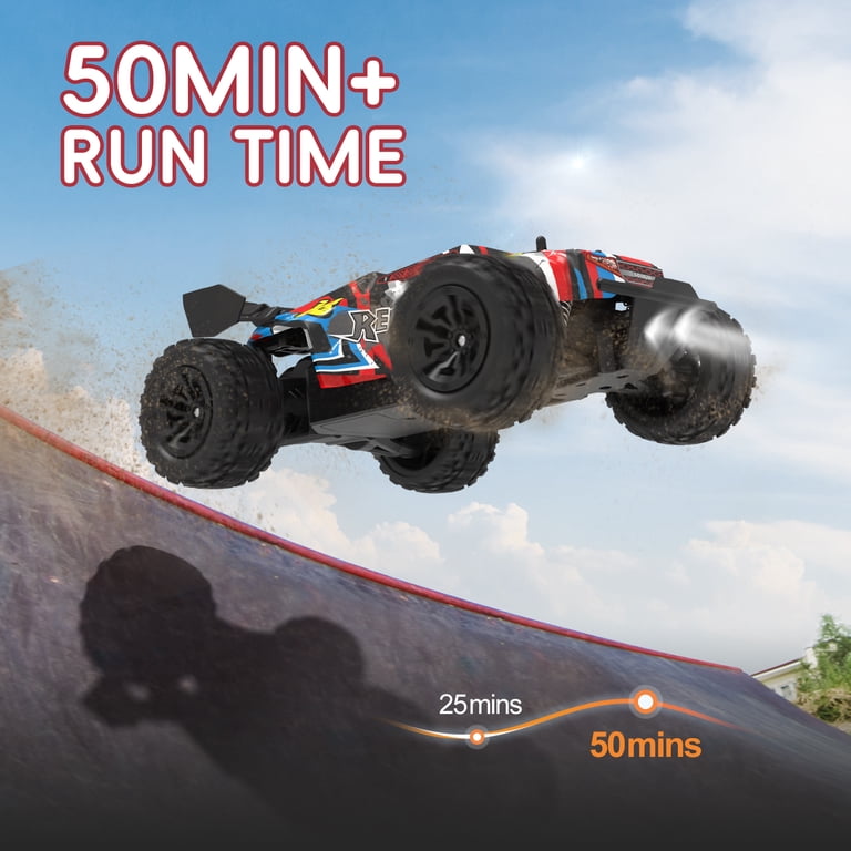 JoyStone RC Car for Kids 2.4GHz Red Monster Truck photo 2