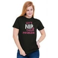 thumbnail image 5 of Nip This Problem Pink Ribbon BCA Women's Graphic T Shirt Tees Brisco Brands S, 5 of 5