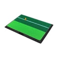 thumbnail image 2 of harper Golf Hitting Mat Anti Slip Two Color Turf Golf Accessories for Practice Chipping White Line, 2 of 9