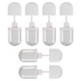 thumbnail image 1 of OULII 6Ud Ovalados Para Labial Transparente Con Tapón Antiderrame Para Viaje, 1 of 8