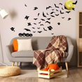 thumbnail image 4 of Pegatinas de pared de luna, diablo, calabazas, murciélagos, 38 unidades para decoración de ventanas y fiestas., 4 of 9